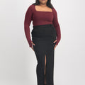 Burgundy L