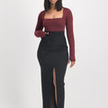 Burgundy S