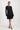Long Sleeve Ribb Bubble Hem Dress