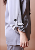 Tyra Soft Suit Jacket - Grey