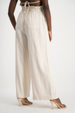 JENNA Linen Pant - Stone