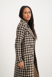 Madison Brown Check Coat