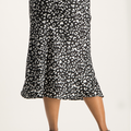Black Animal Print L