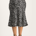 Black Animal Print M