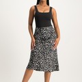Black Animal Print S