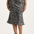 Black Animal Print S