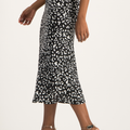 Black Animal Print XS